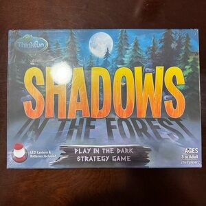 Shadows in The Forest Board Game Play in The Dark Strategy ThinkFun 1052-T New